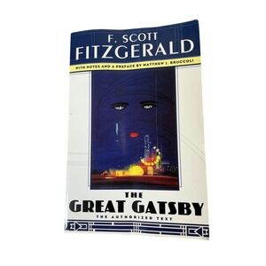 The Great Gatsby‎ F Scott Fitzgerald 1995 Scribner Paperback Book